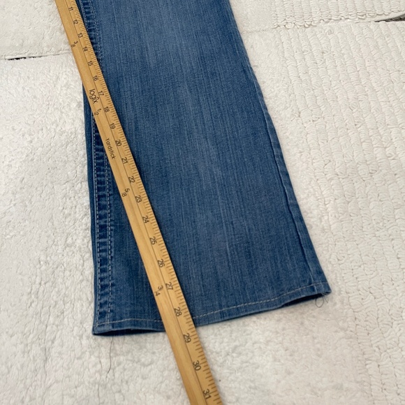 Harley Davidson Blue Jeans Women's 16 Bootcut Embroidered Studded - Picture 13 of 14